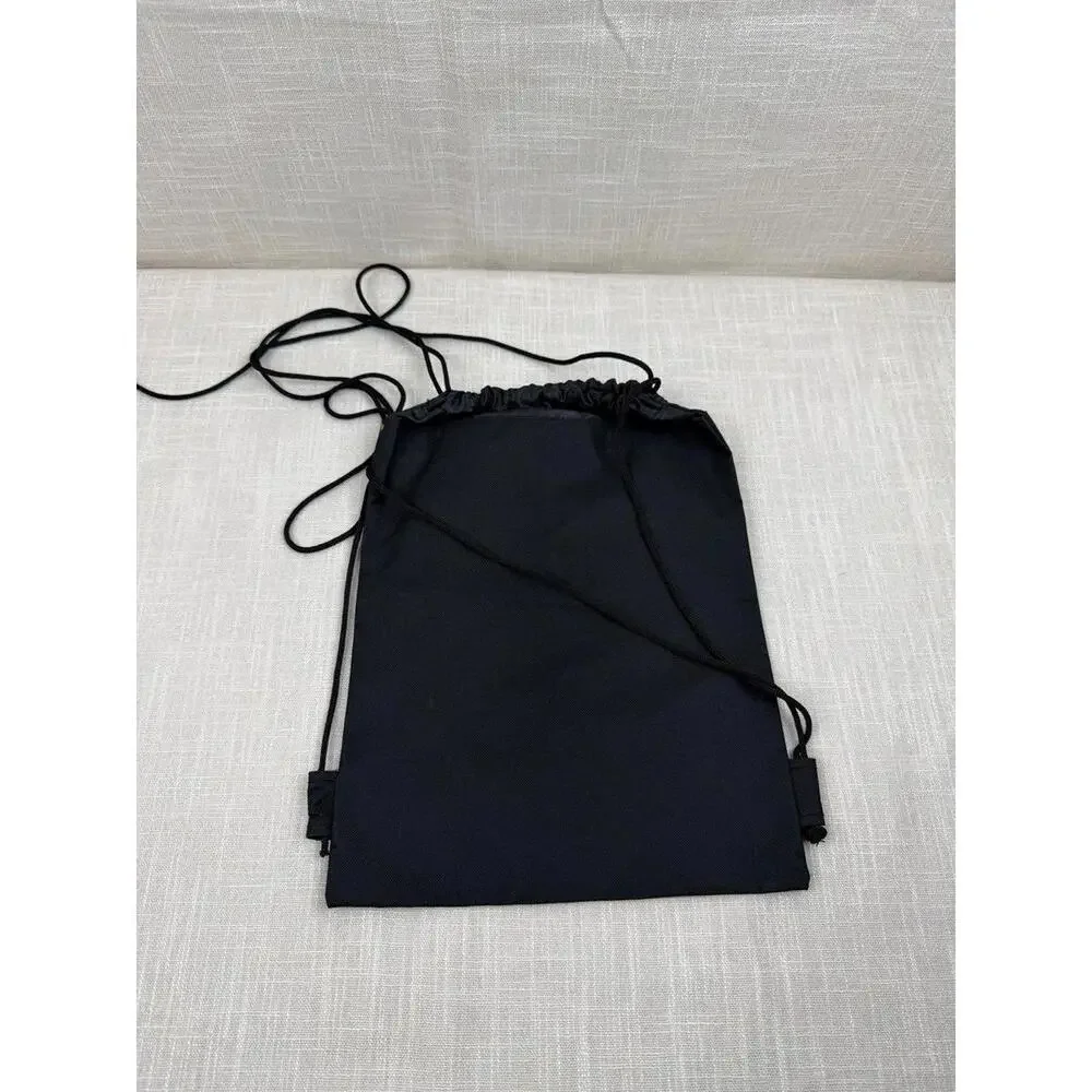 Disney Mickey Mouse Black‎ and Gold Drawstring Backpack